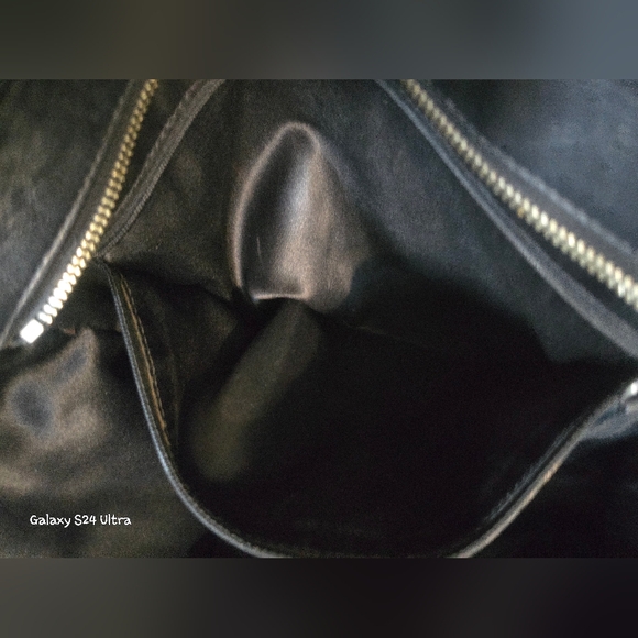 Coach Taylor Mixed N/S Tote In Black Leather/Snakeskin. Style #F23303 in GUC - Picture 14 of 16